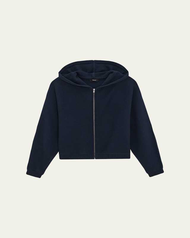 Cotton Zip-Up Hoo
